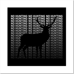 No hunting Posters and Art